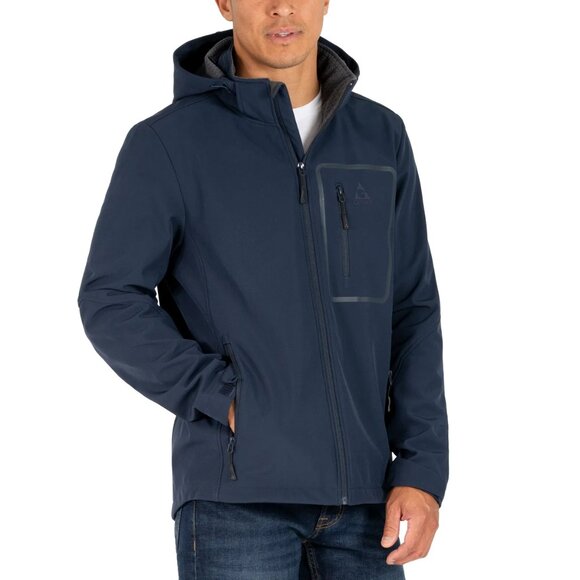 Gerry Men's Softshell Jacket, Navy - Picture 3 of 8